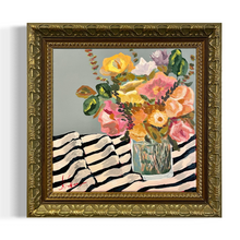 Load image into Gallery viewer, "Overcoming the Tyranny of Productivity" 18"x18" framed