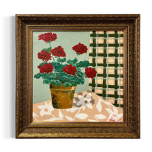 Load image into Gallery viewer, "A Fainting Couch And Some Smelling Salts" 28"x28" framed
