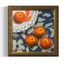 Load image into Gallery viewer, "Lil Miss Cullman Feed ‘n’ Grain 1986" 14"x14" framed