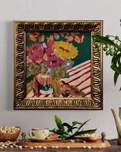 Load image into Gallery viewer, "Misplaced Confidence" 15"x15" framed
