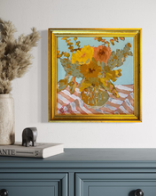 Load image into Gallery viewer, "Marooned in a Frightening Dullness" 13.75"x13.75" framed
