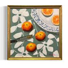 Load image into Gallery viewer, "A Shoulder-Sagging Bag of Disappointment" 14"x14" framed
