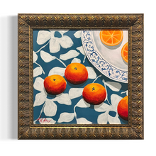 Load image into Gallery viewer, "Life is Like an Old Man’s Urine Stream - A Little Unpredictable" 18.5"x18.5" framed
